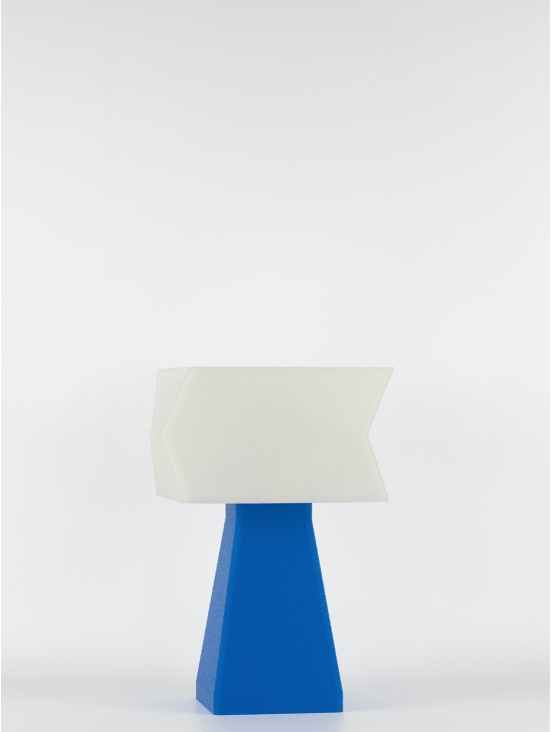 Juliane – Lampe à poser pop bleu, small