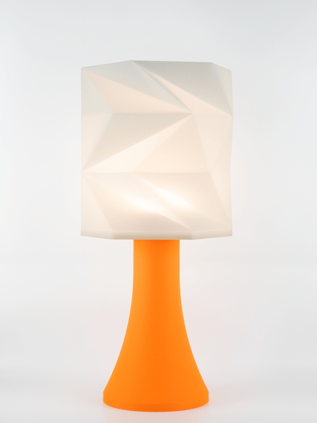Simone – Lampe pop orange, extra large
