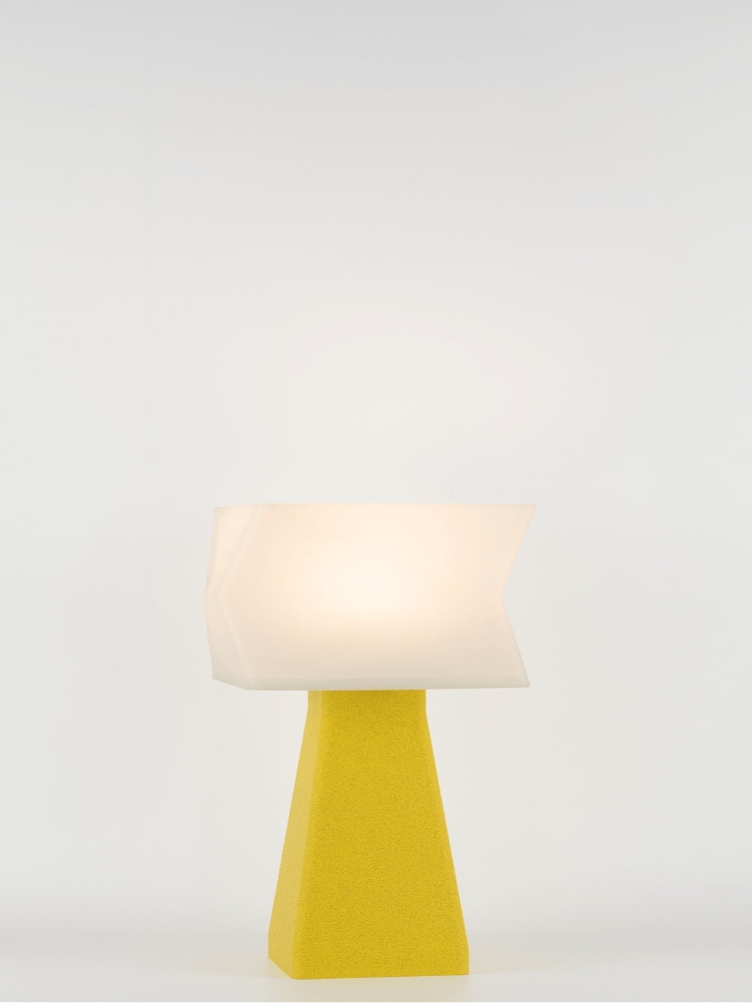 Juliane – Lampe à poser granit jaune, small