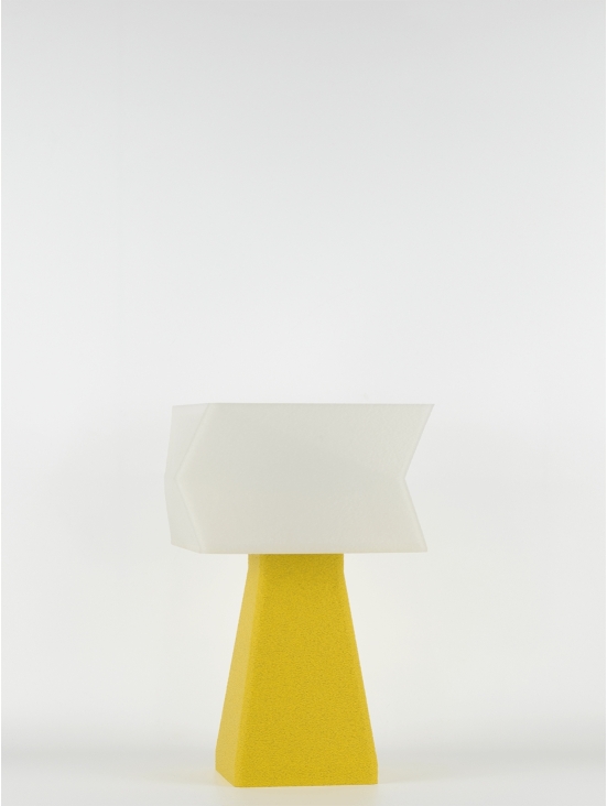 Juliane – Lampe à poser granit jaune, small