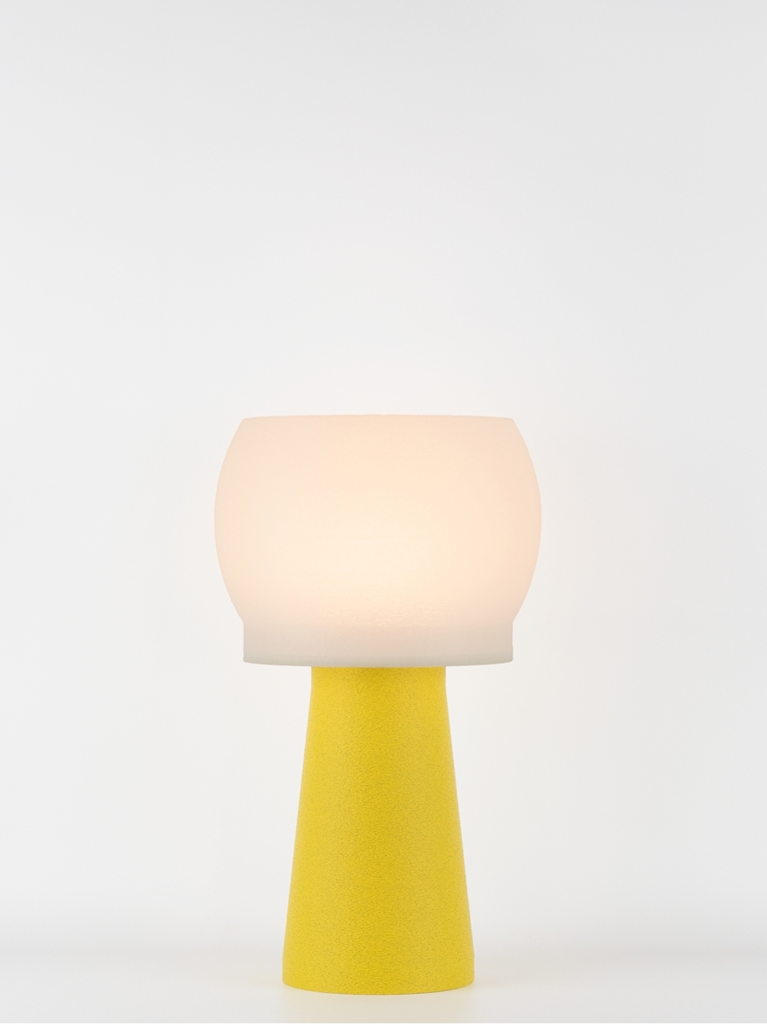 Clemence – Lampe à poser granit jaune, médium