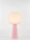 Clarisse – Lampe à poser pastel rose, large Clarisse – Lampe à poser pastel rose, large