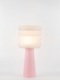 Coralie – Lampe à poser pastel rose, large Coralie – Lampe à poser pastel rose, large