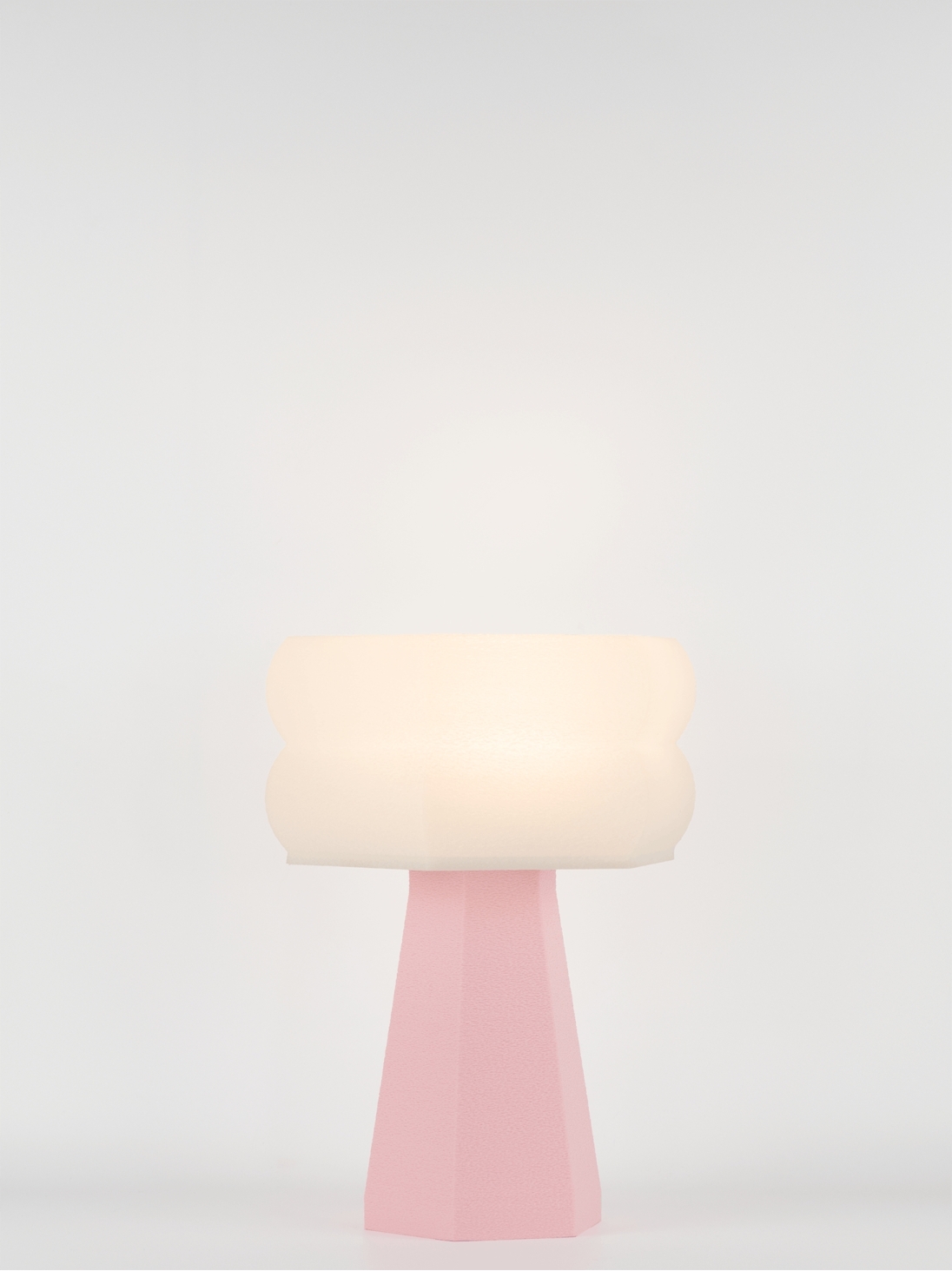Aline – Lampe à poser pastel rose, small
