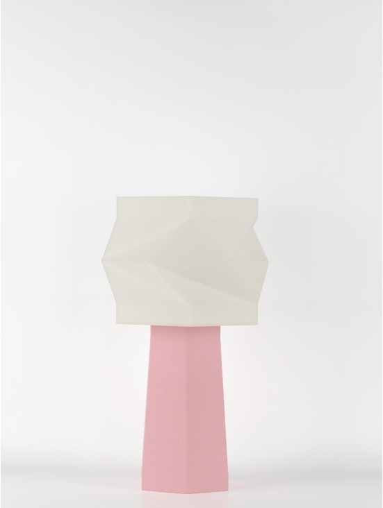 Elise – Lampe à poser pastel rose, médium