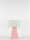 Juliane – Lampe à poser pastel rose, small