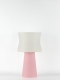 Aurélie – Lampe à poser pastel rose, médium