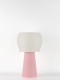 Clemence – Lampe à poser pastel rose, médium Clemence – Lampe à poser pastel rose, médium