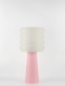 Coralie – Lampe à poser pastel rose, large Coralie – Lampe à poser pastel rose, large