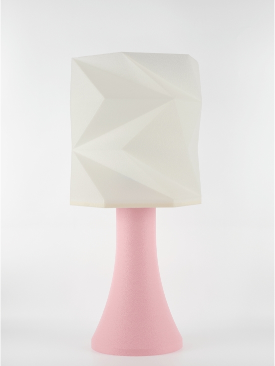 Simone – Lampe pastel rose, extra large