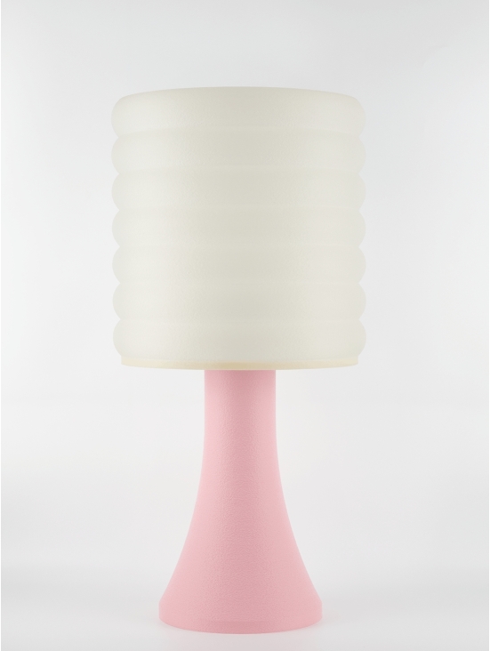 Micheline – Lampe pastel rose, extra large