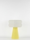 Aline – Lampe à poser pastel jaune, small