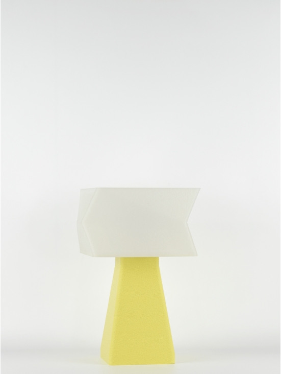 Juliane – Lampe à poser pastel jaune, small