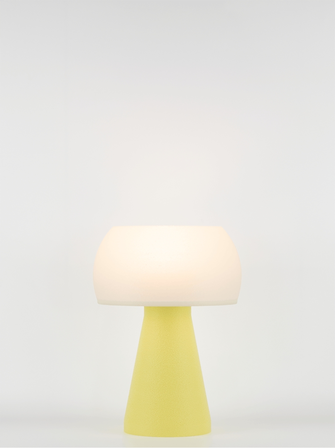 Annie – Lampe à poser pastel jaune, small