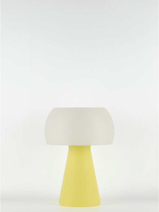 Annie – Lampe à poser pastel jaune, small