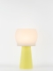 Clemence – Lampe à poser pastel jaune, médium