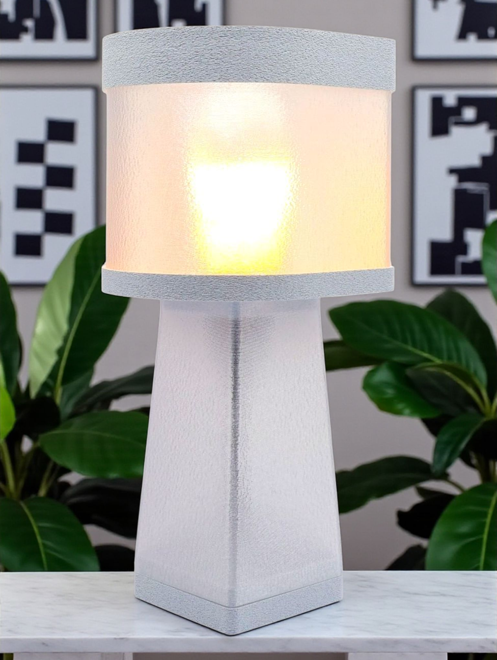 Valérie – Lampe à poser design, GRANIT, Équilibre Valérie – Lampe à poser design, GRANIT, Équilibre
