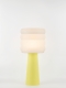 Coralie – Lampe à poser pastel jaune, large Coralie – Lampe à poser pastel jaune, large