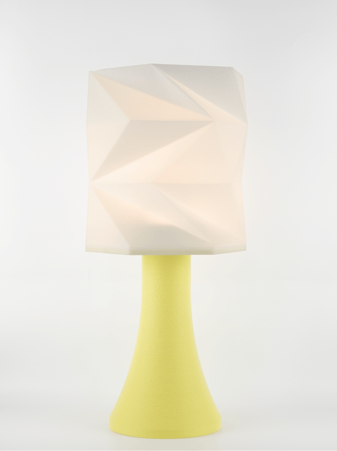 Simone – Lampe pastel jaune, extra large