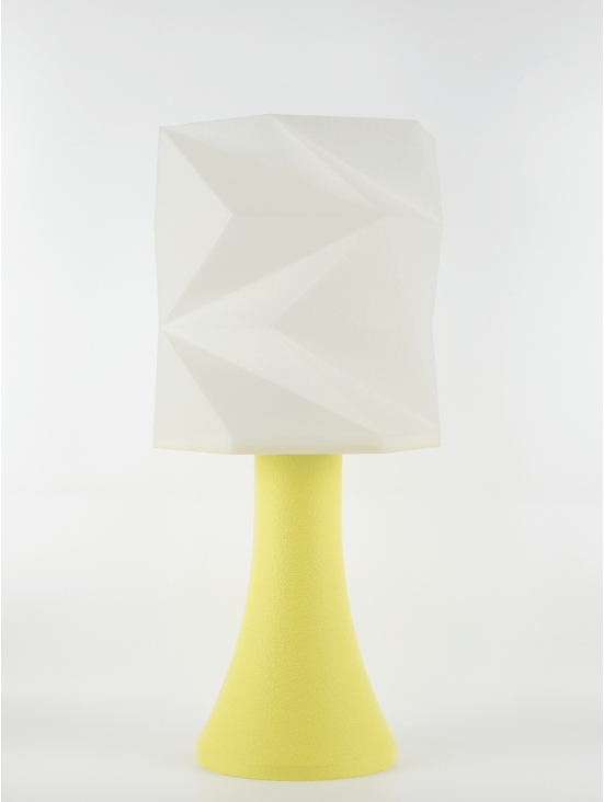 Simone – Lampe pastel jaune, extra large