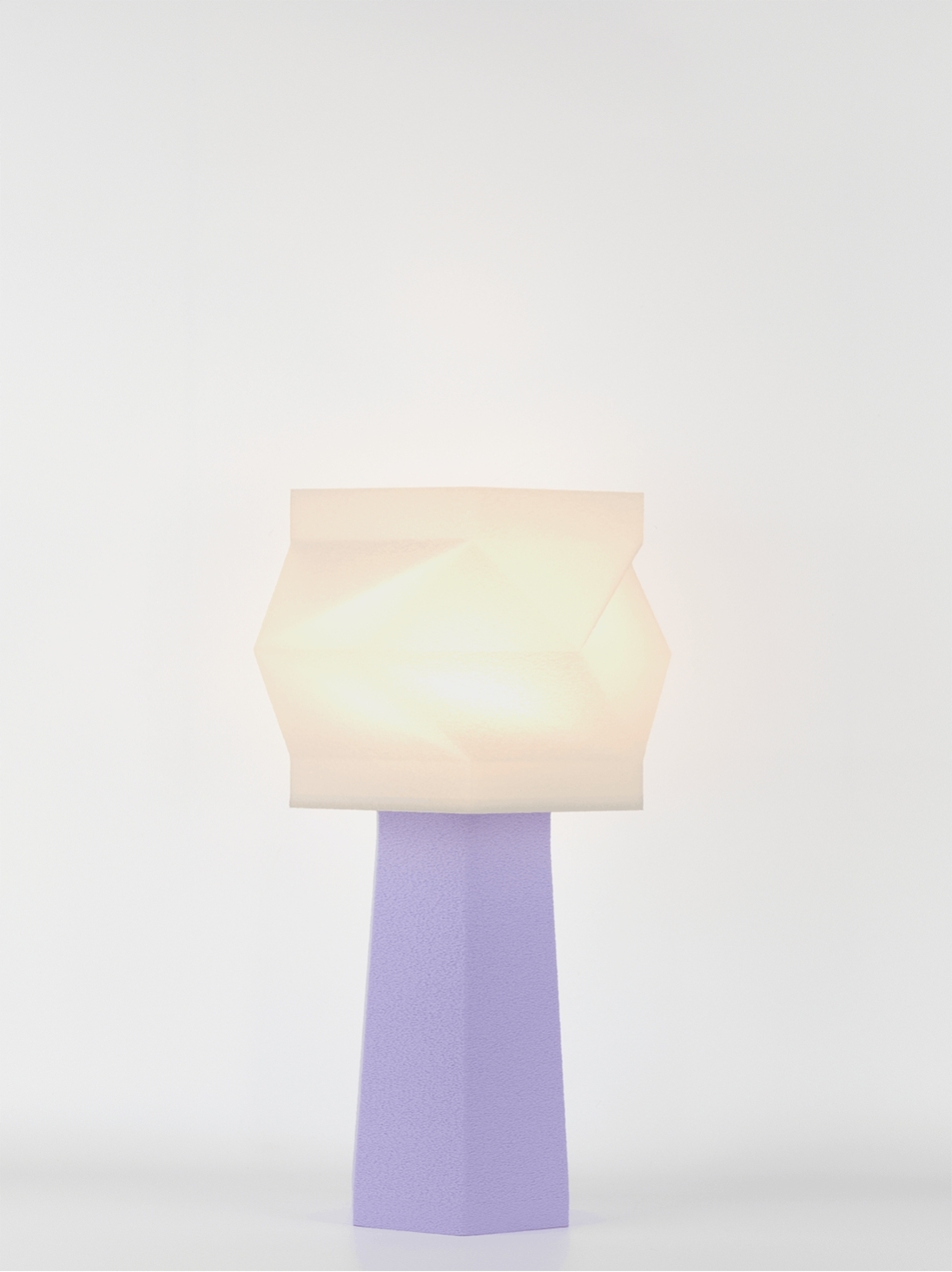 Elise – Lampe à poser pastel lilas, médium