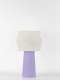 Elise – Lampe à poser pastel lilas, médium