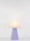 Juliane – Lampe à poser pastel lilas, small