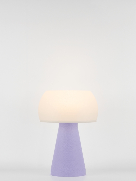 Annie – Lampe à poser pastel lilas, small