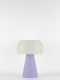 Annie – Lampe à poser pastel lilas, small