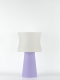 Aurélie – Lampe à poser pastel lilas, médium