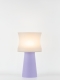 Aurélie – Lampe à poser pastel lilas, médium