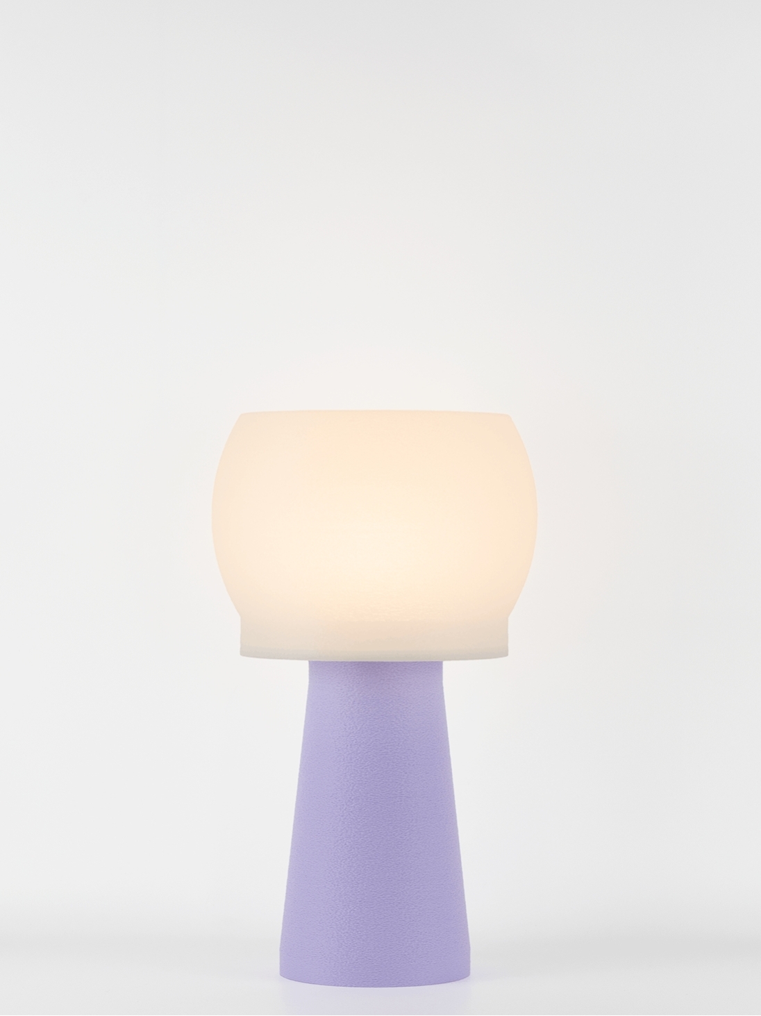 Clemence – Lampe à poser pastel lilas, médium