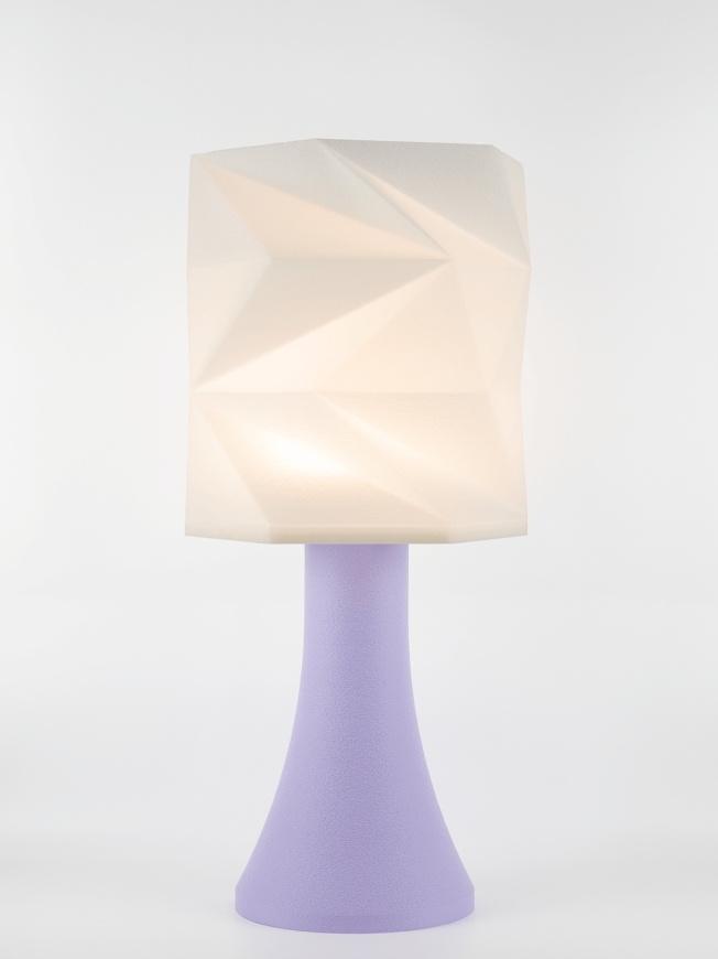 Simone – Lampe pastel lilas, extra large