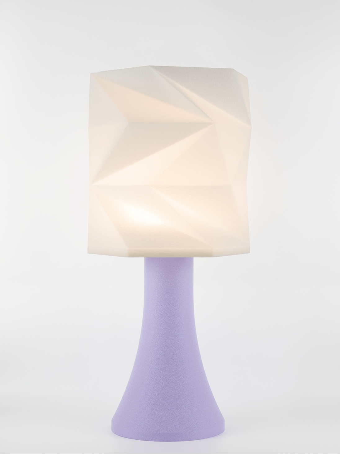 Simone – Lampe pastel lilas, extra large