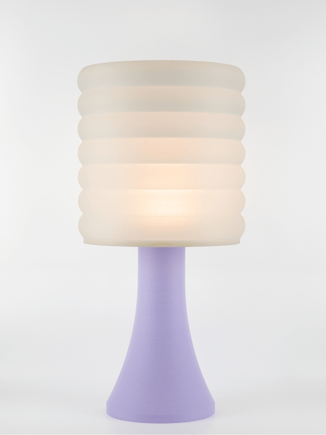Micheline – Lampe pastel lilas, extra large