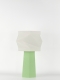 Elise – Lampe à poser pastel verte, médium