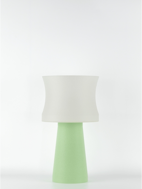 Aurélie – Lampe à poser pastel verte, médium