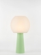 Clarisse – Lampe à poser pastel verte, large Clarisse – Lampe à poser pastel verte, large