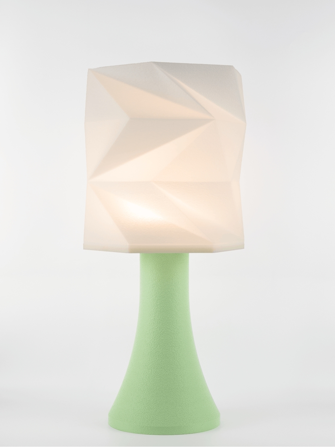 Simone – Lampe pastel verte, extra large