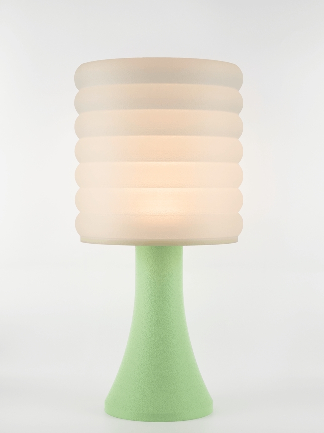 Micheline – Lampe pastel verte, extra large