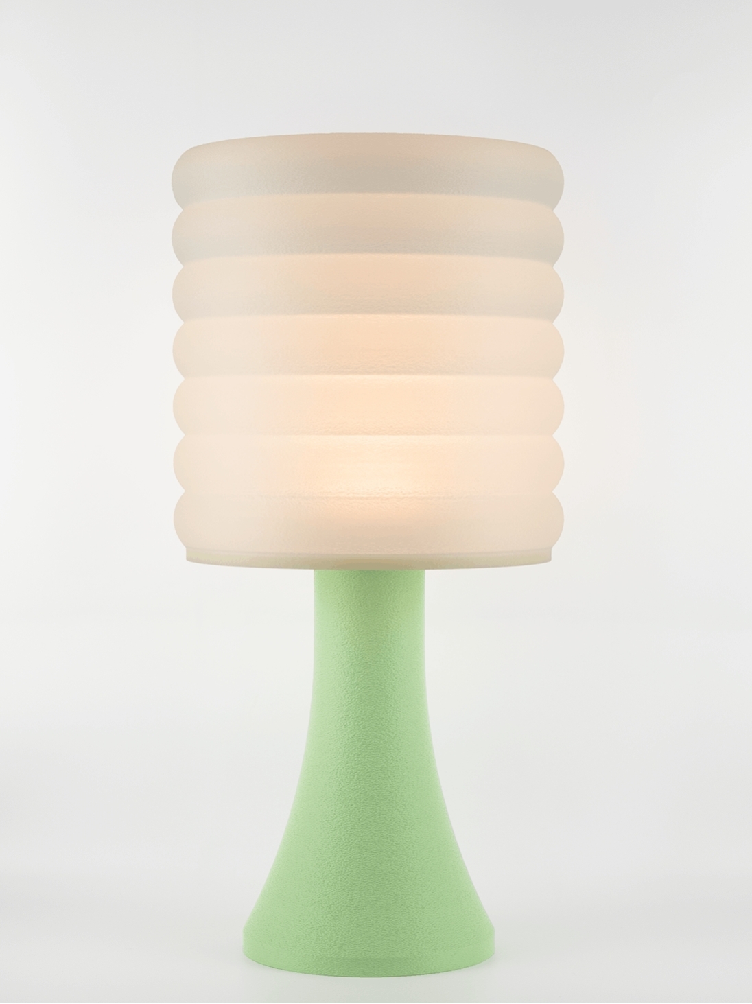 Micheline – Lampe pastel verte, extra large