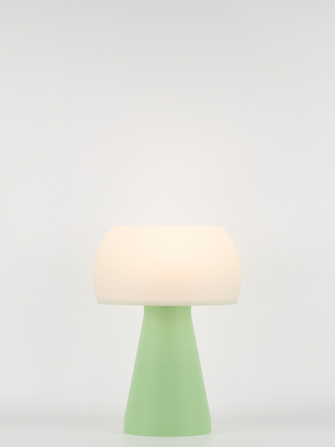 Annie – Lampe à poser pastel verte, small