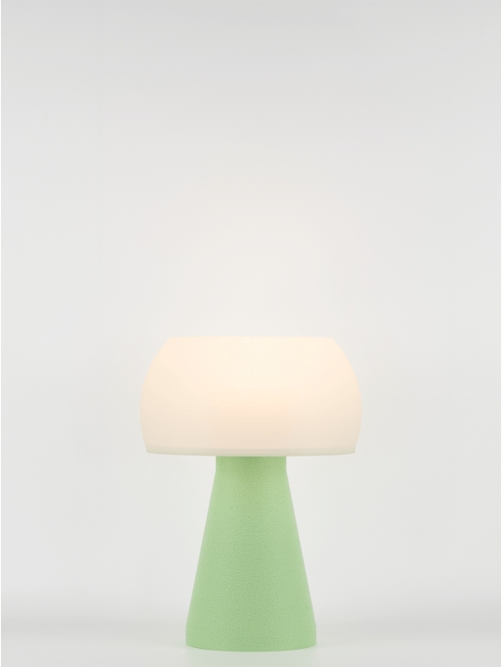 Annie – Lampe à poser pastel verte, small