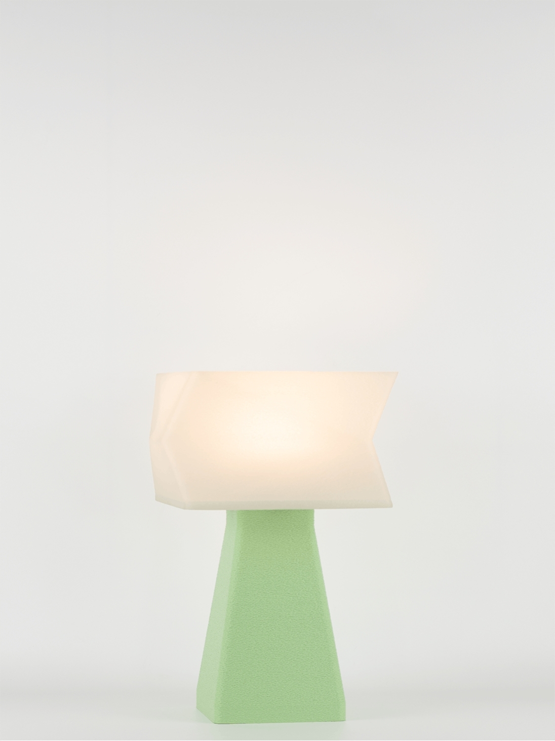 Juliane – Lampe à poser pastel verte, small