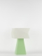 Juliane – Lampe à poser pastel verte, small