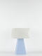 Juliane – Lampe à poser pastel bleu, small