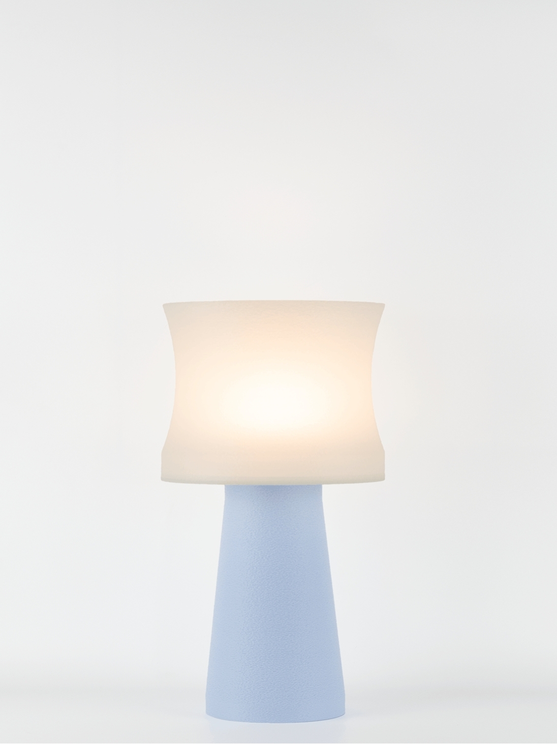 Aurélie – Lampe à poser pastel bleu, médium
