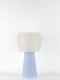 Clemence – Lampe à poser pastel bleu, médium Clemence – Lampe à poser pastel bleu, médium