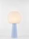 Clarisse – Lampe à poser pastel bleu, large Clarisse – Lampe à poser pastel bleu, large
