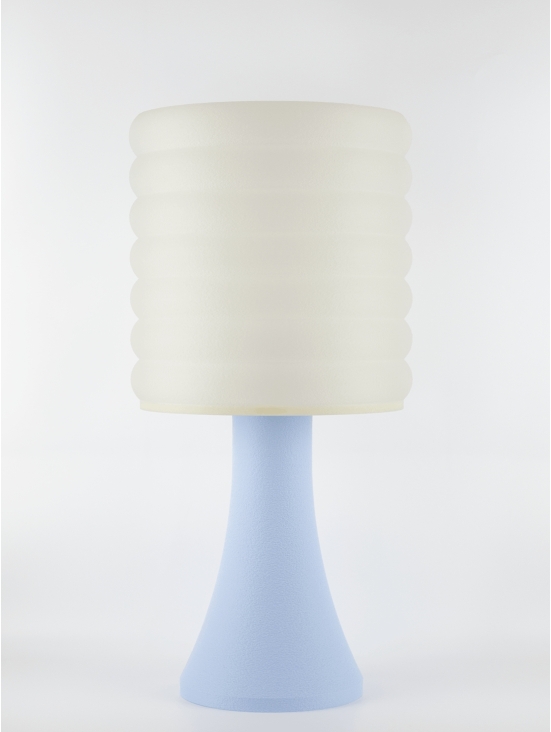 Micheline – Lampe pastel bleu, extra large